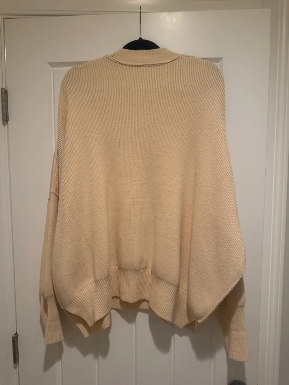 Free People Easy Street tunic sweater in Cream - Picture 5 of 6